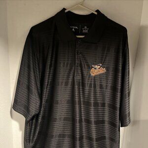 Baltimore Orioles Men’s X-Large Antigua Golf Collared Polo shirt Excellent MLB